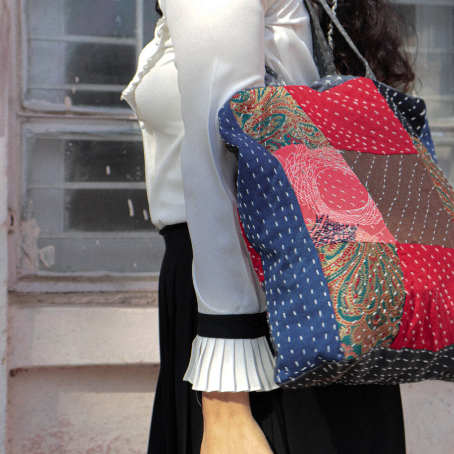 Patchwork Tote Bag