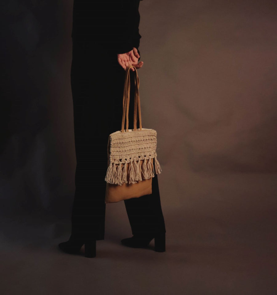 Cotton Shoulder Crochet Carry Bag
