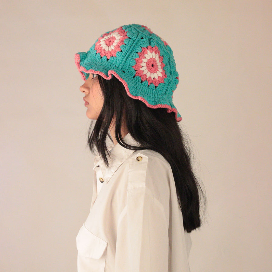 The Blossom Bucket Crochet Hat