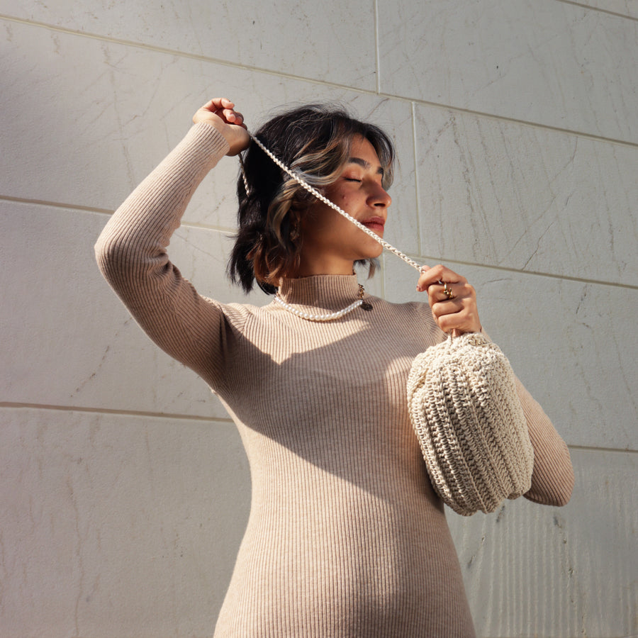 Duffel Crochet Sling Bag 2
