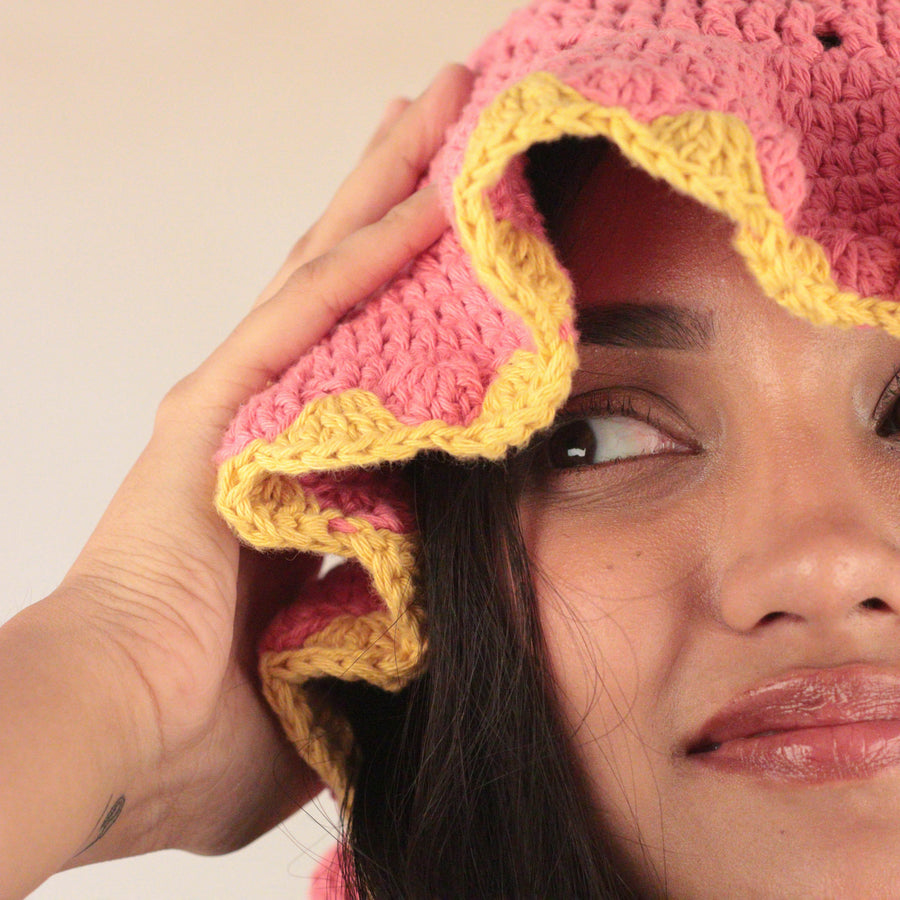 The Popsicle Bucket Crochet Hat