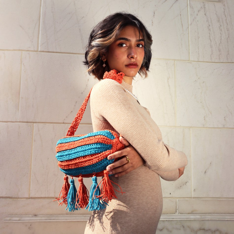 Duffel Crochet Sling Bag2