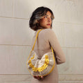 Sea Shell Crochet Cross-body Bag