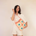 Rectangular Crochet Crossbody Bag