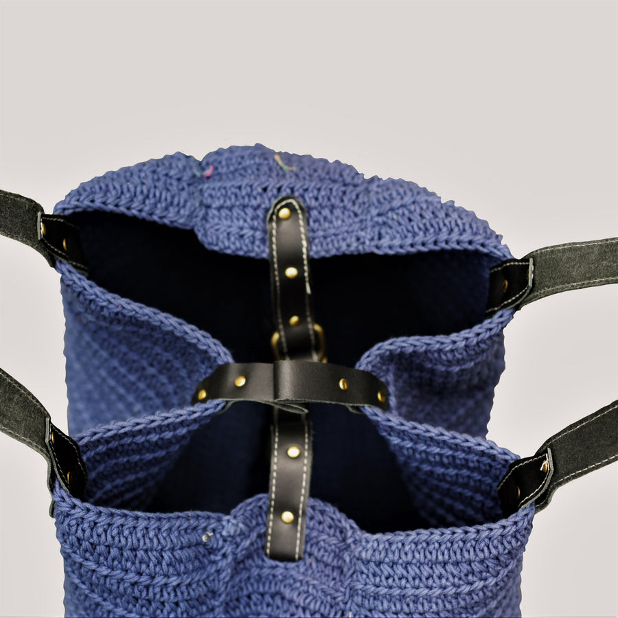 Quad-spirit Crochet Shoulder Bag