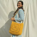 Quad-Spirit Crochet Cross-body Bag