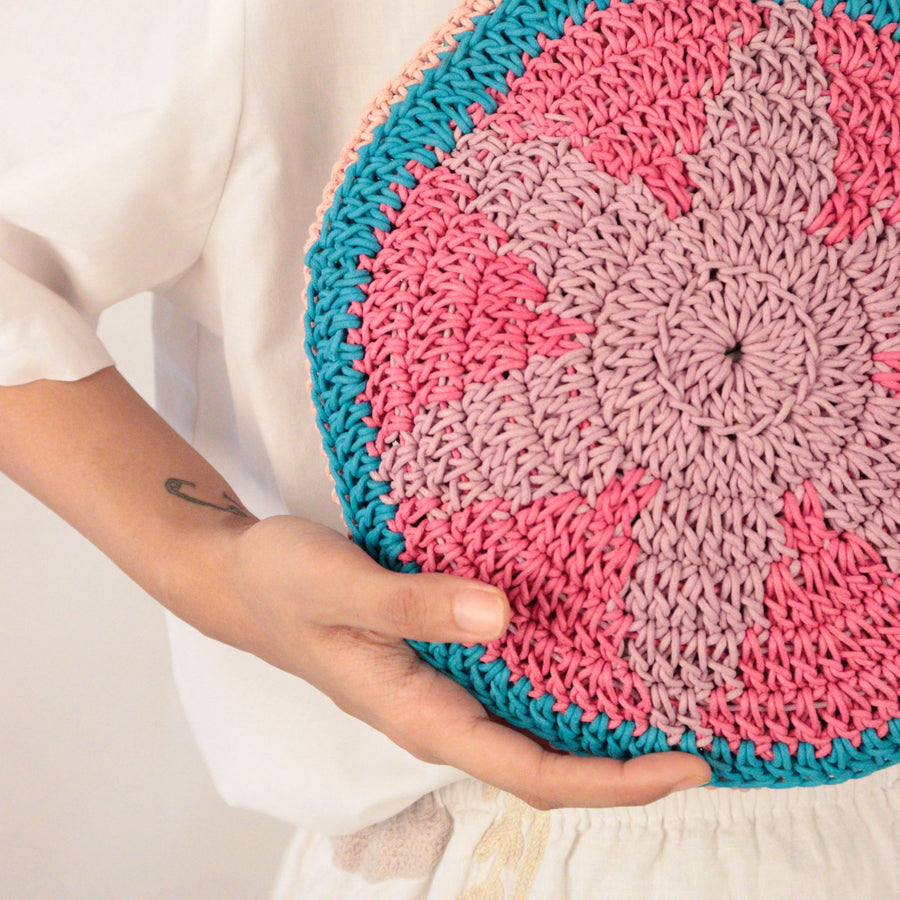 Starfish Crochet Shoulder Bag
