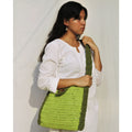 Cotton Crochet crossbody bag