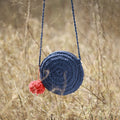 Miniature Round Crochet Sling Bag