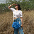 Round Katran Crochet Sling Bag