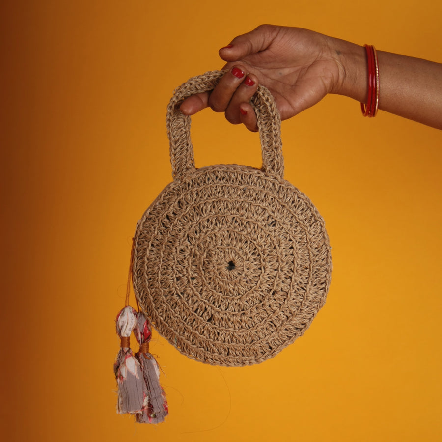 United Urbane Mini Crochet Handled Bag