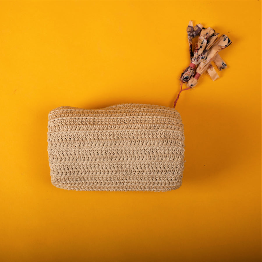 Miniature Duffel Crochet Pouch