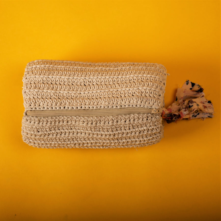 Miniature Duffel Crochet Pouch