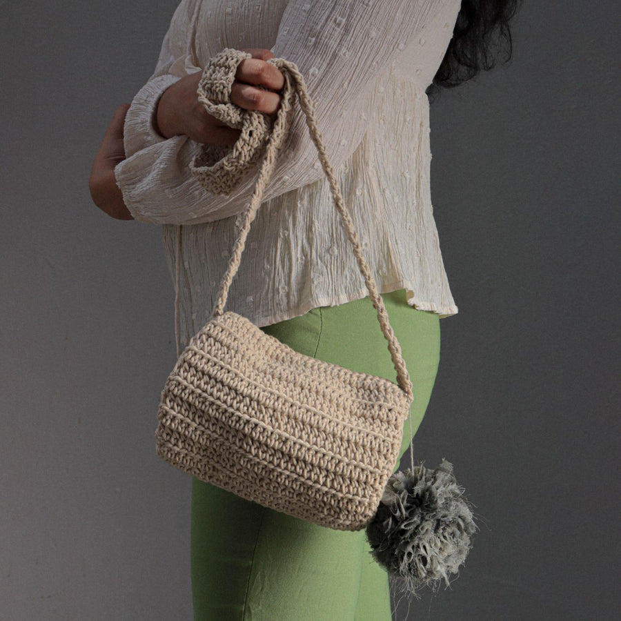 The Duffel Crochet Shoulder Bag