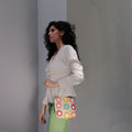 Floral Crochet Sling Bag