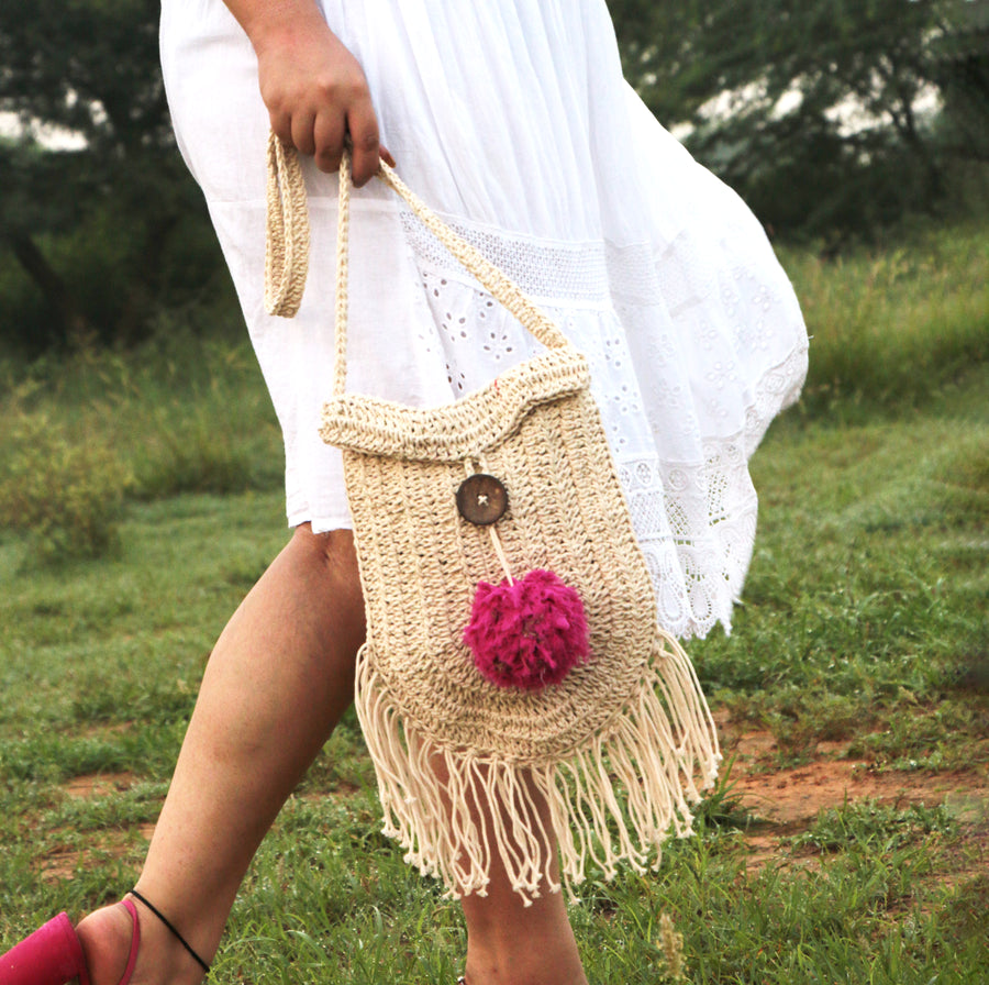 Carry-it-all Crochet Sling Bag