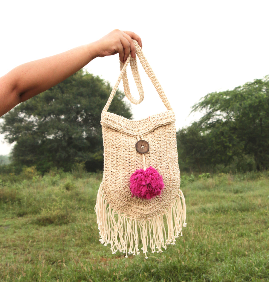 Carry-it-all Crochet Sling Bag