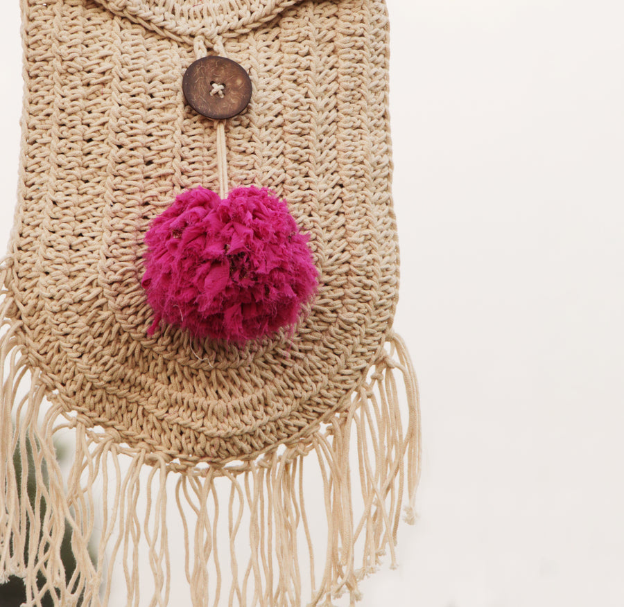 Carry-it-all Crochet Sling Bag