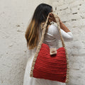 Cotton Crochet crossbody Bag