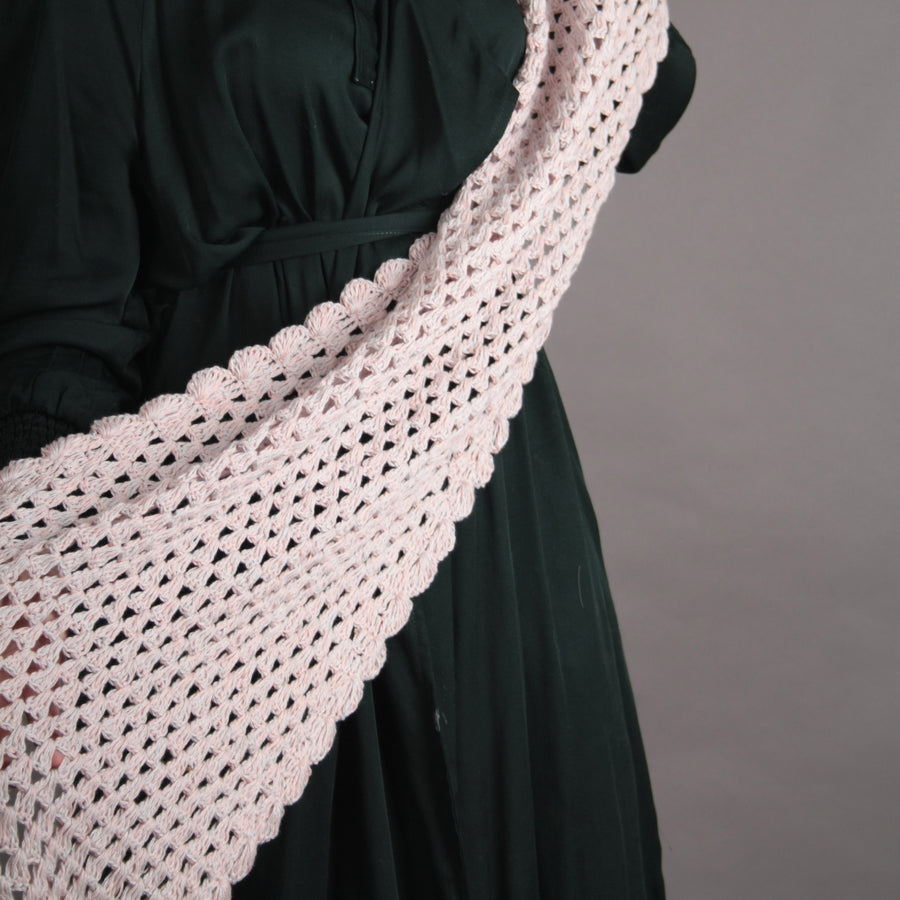 Cotton Crochet Stole