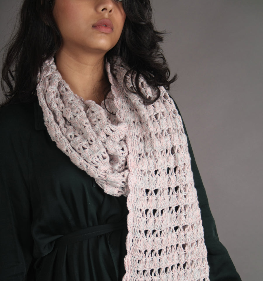 Cotton Crochet Stole