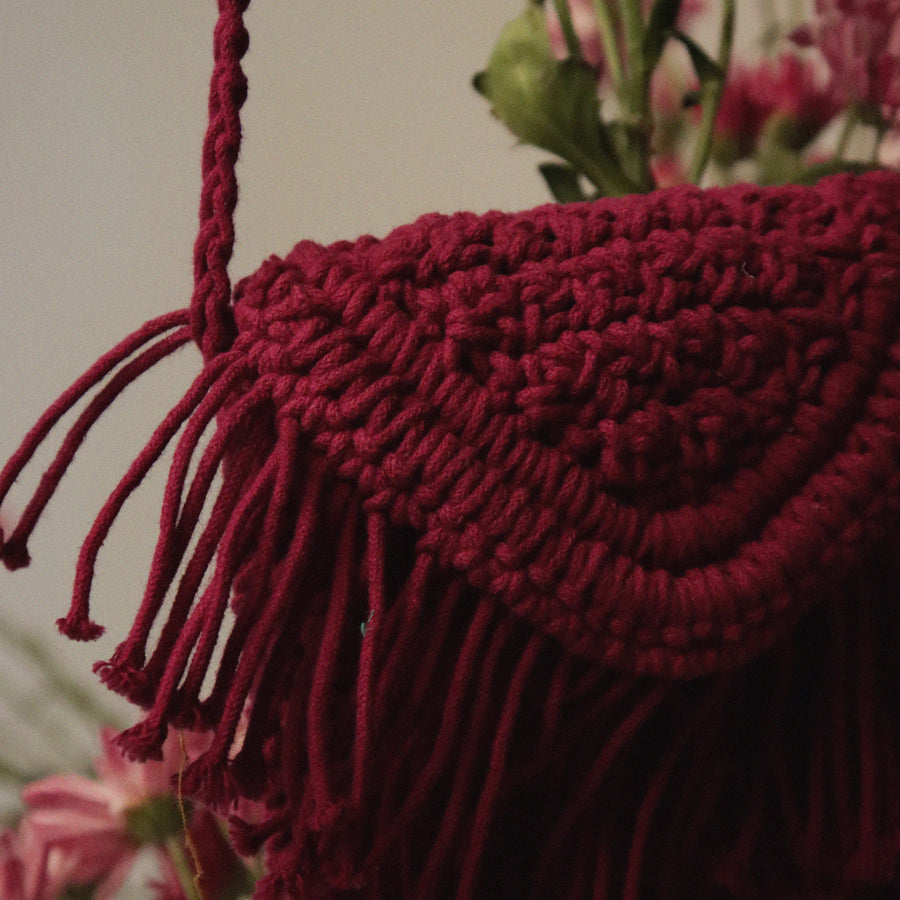 Phone Crochet Sling Bag