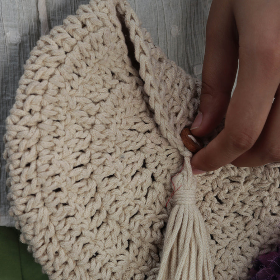 The Miniature Crochet Sling Bag