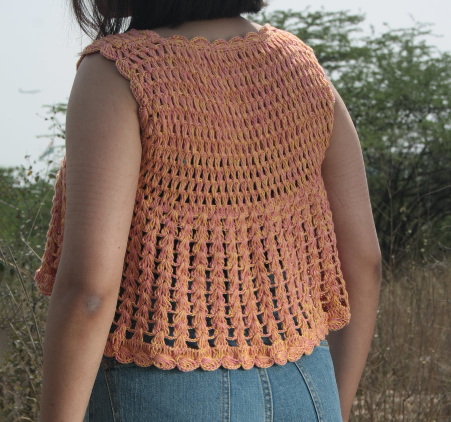 MX Crochet Crochet Vest