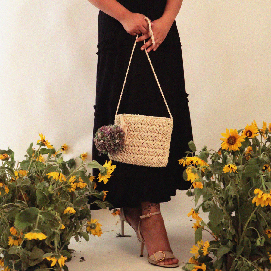 Easy Carry Crochet Sling Bag