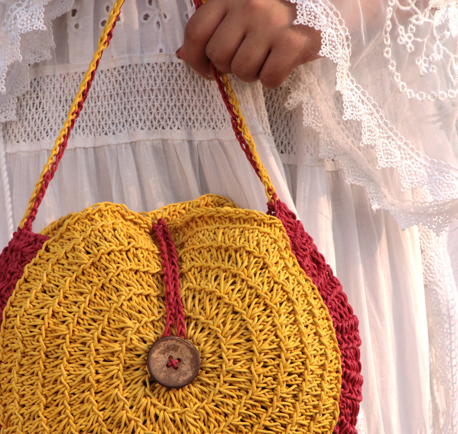 Round Cotton Crochet Sling