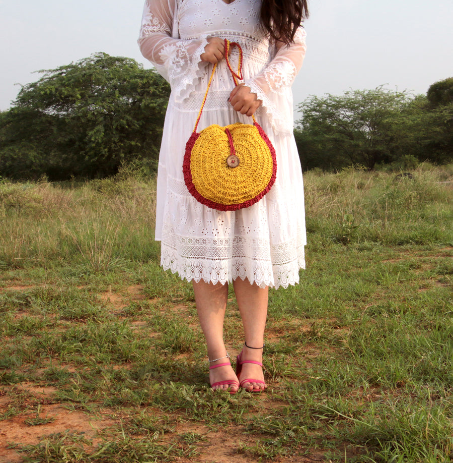 Round Cotton Crochet Sling