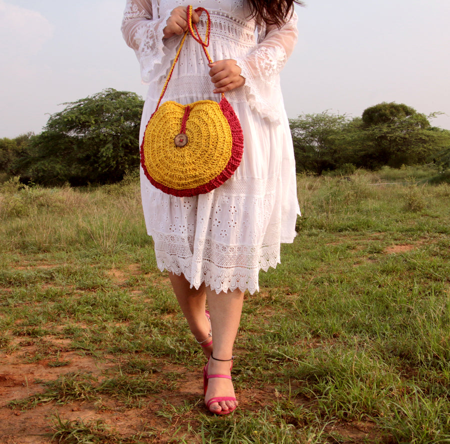 Round Cotton Crochet Sling