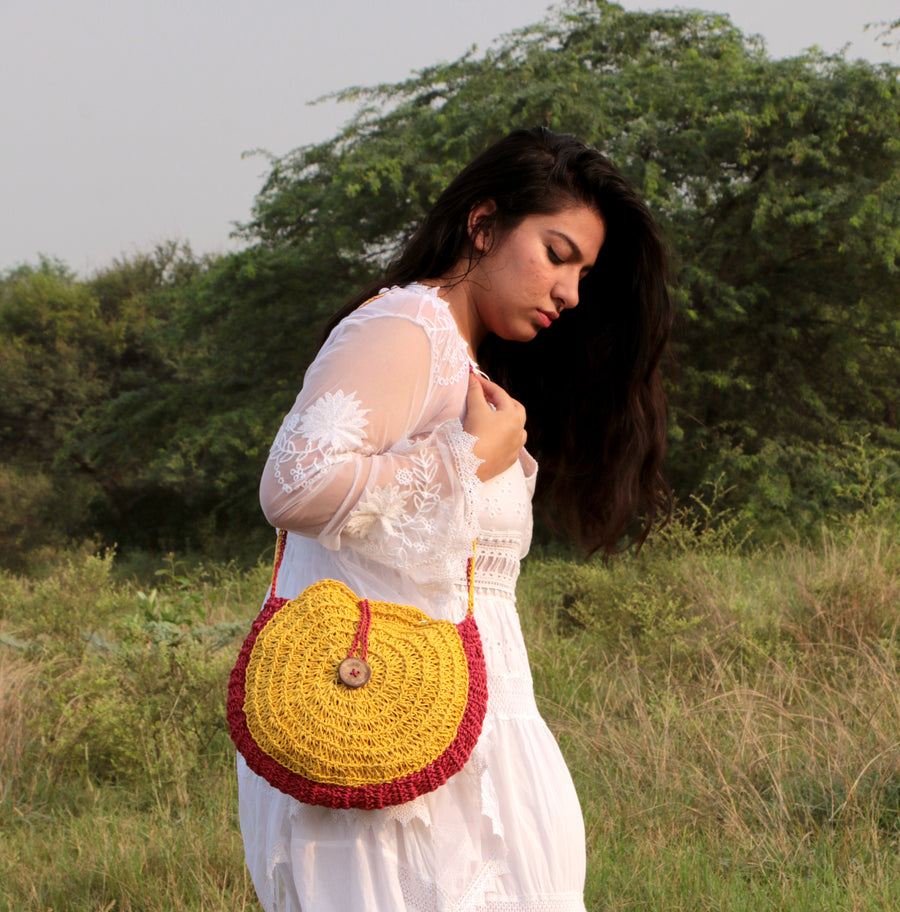 Round Cotton Crochet Sling