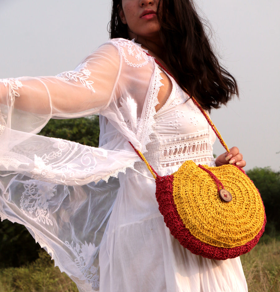 Round Cotton Crochet Sling