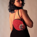 Miniature Round Crochet Sling Bag