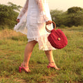 Cotton Handled Crochet Bag