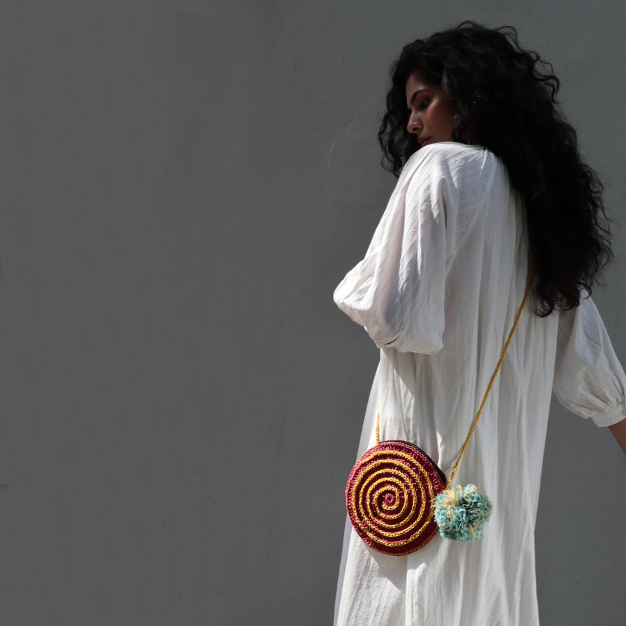 Swirl Round Sling Bag