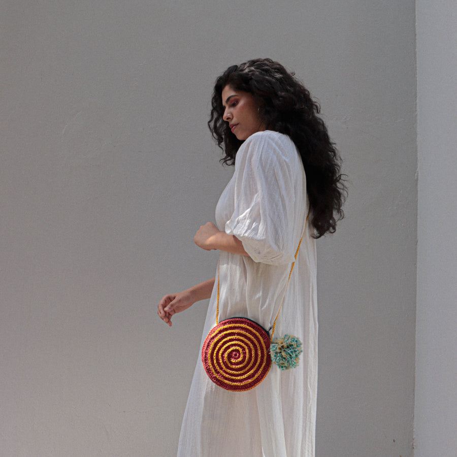 Swirl Round Sling Bag