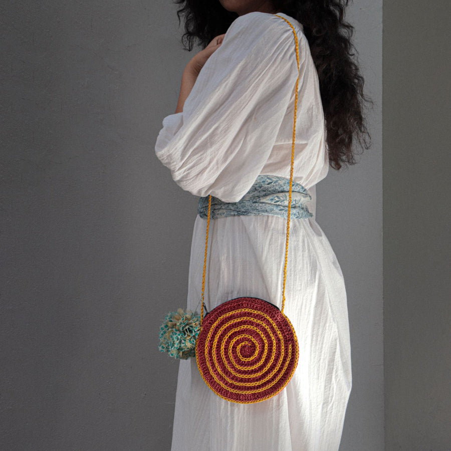 Swirl Round Sling Bag