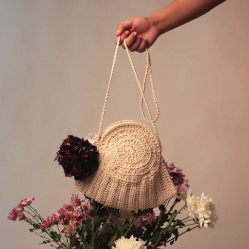 The Sea Shell Crochet Sling Bag