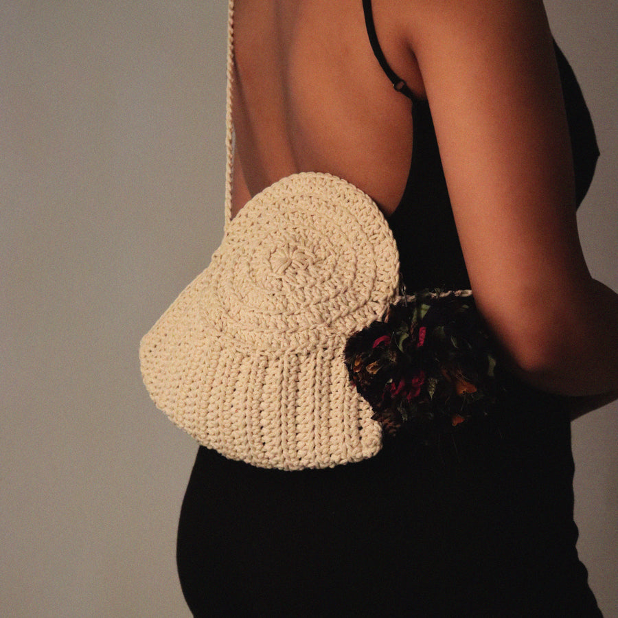 The Sea Shell Crochet Sling Bag