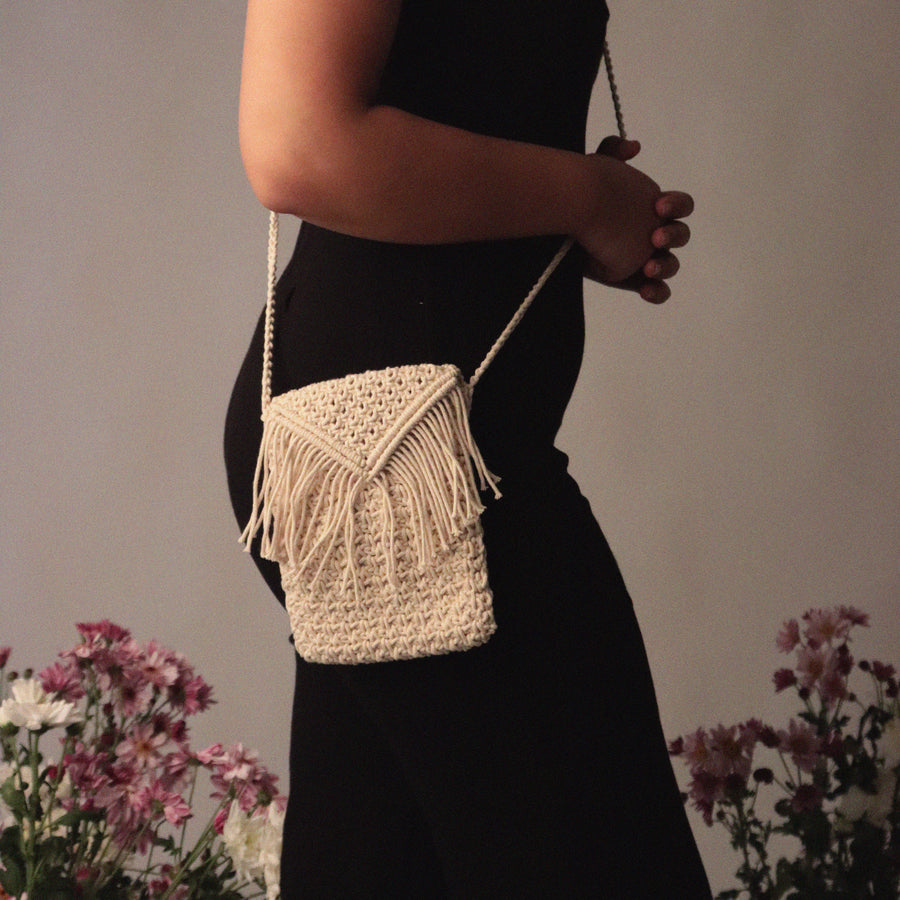 Phone Crochet Sling Bag