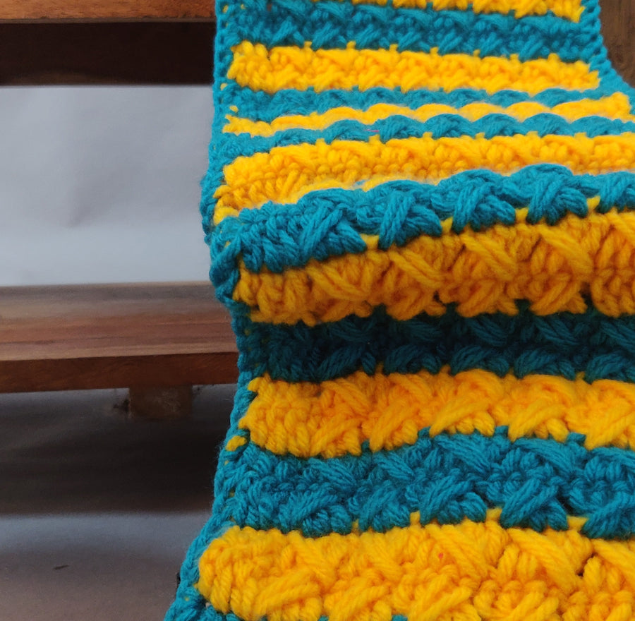 Woolen Crochet Muffler