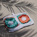 The Floral Crochet Pouch